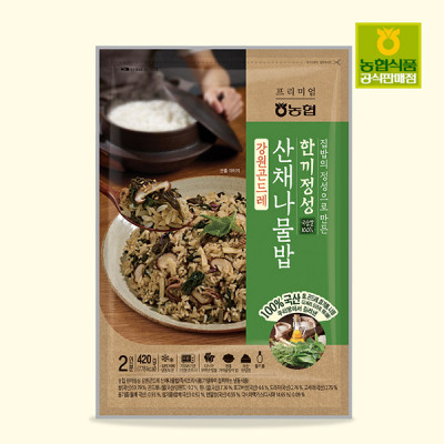 농협 밥심 곤드레산채나물밥 2인 420g
